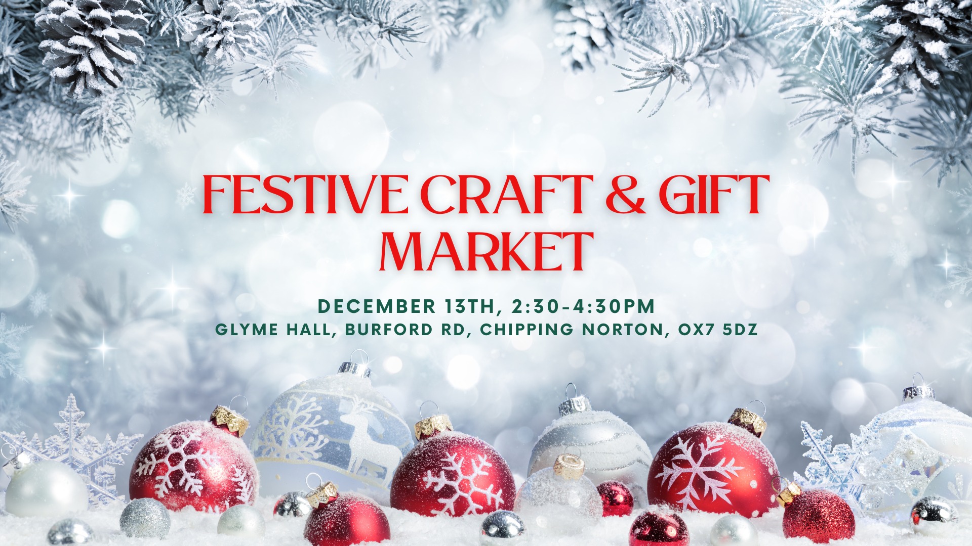 Christmas Craft & Gift Market - Cotswolds