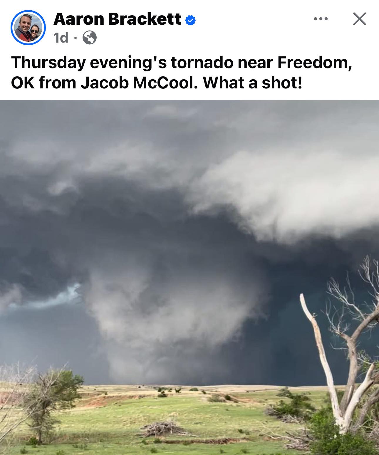 Woodward Co. Disaster Info
