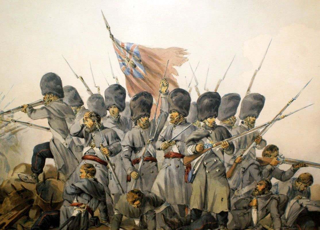Black - Today is the anniversary of the Battle of Inkerman in 1854 ...