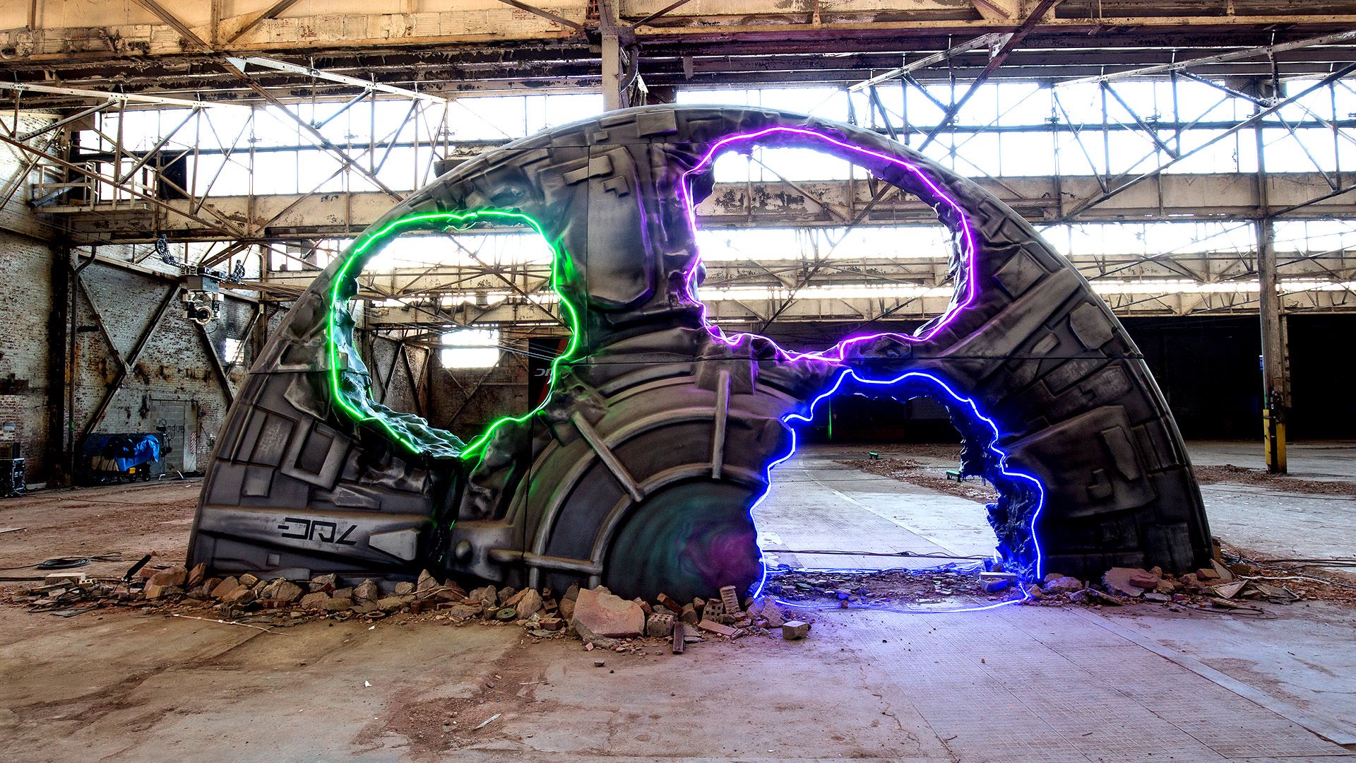 Drafting up new gates to test the... - Drone Racing League