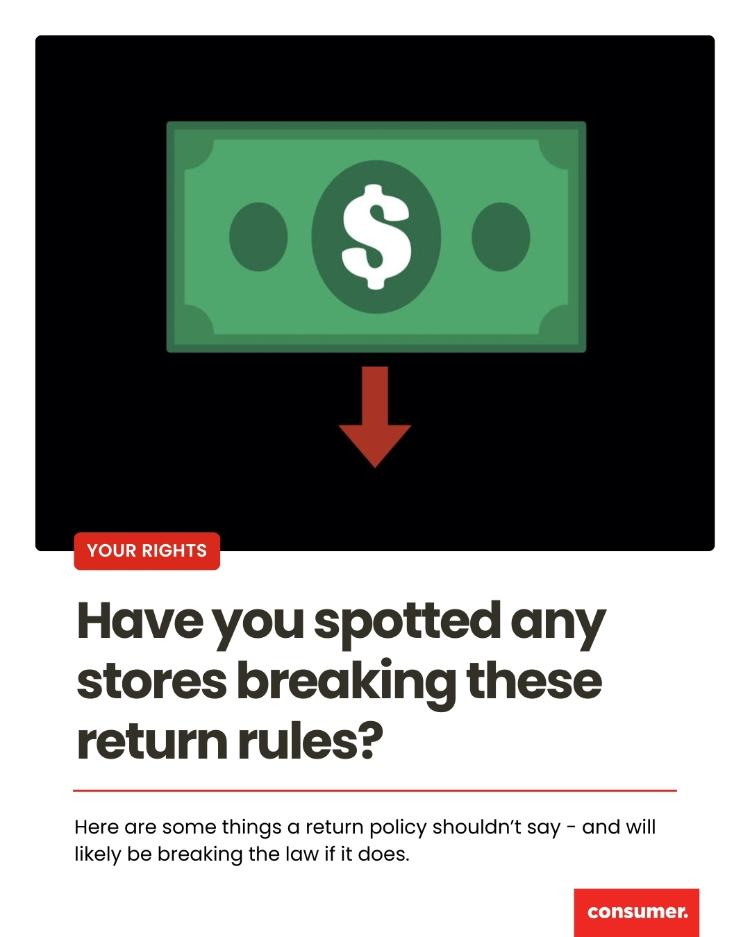 Consumer NZ - Our study of stores’ returns policies... | Facebook