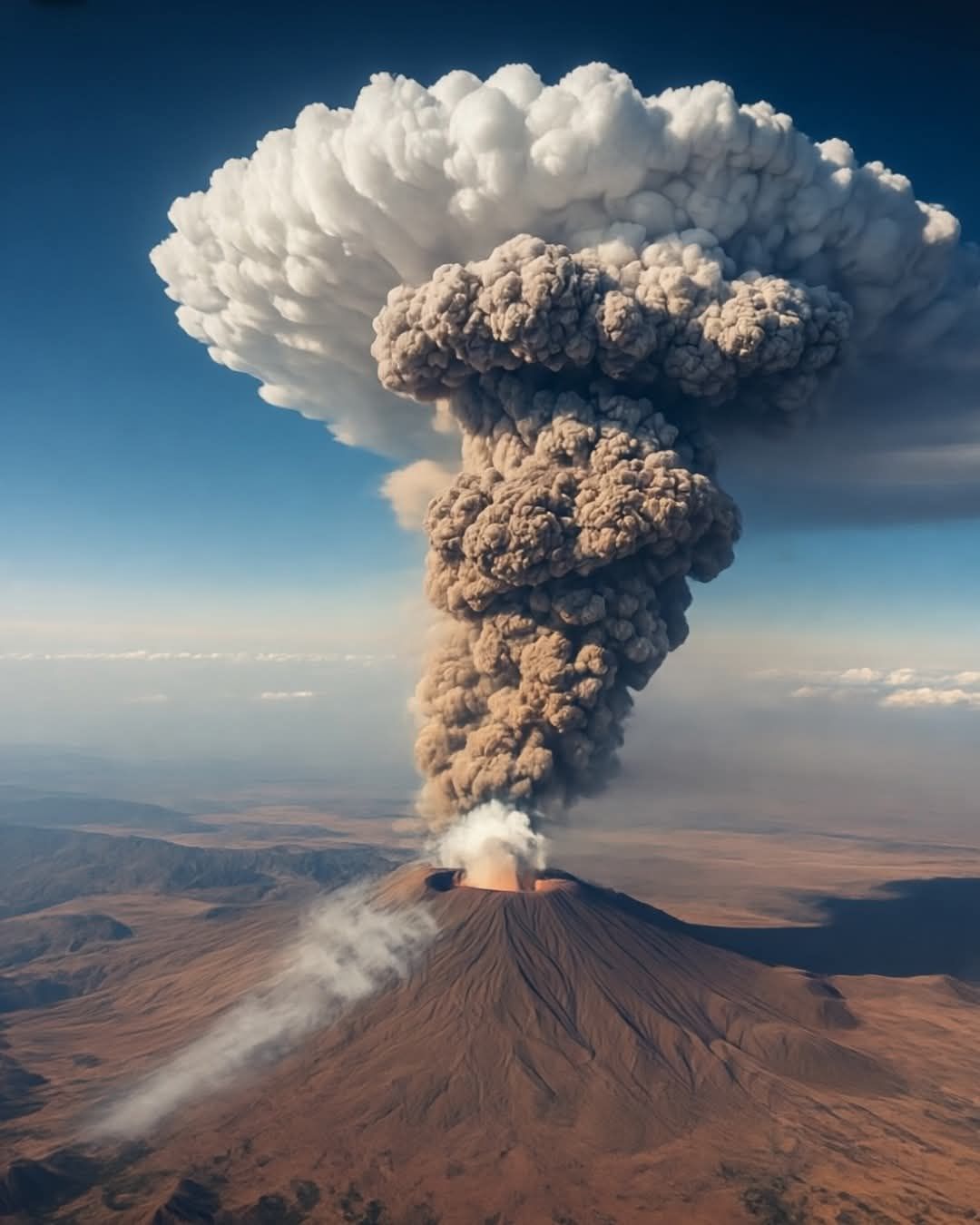 Deep Memory - A Volcano Just Erupted With the Force of a... | Facebook