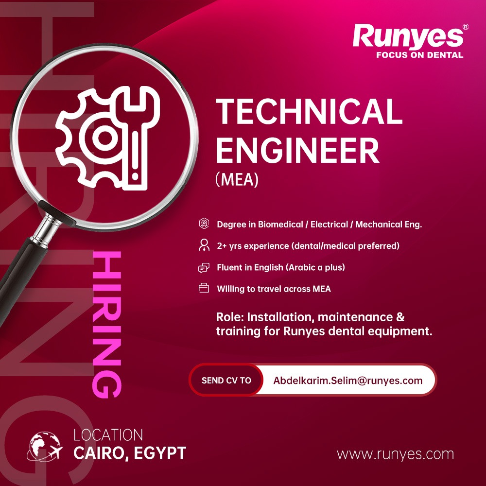 Runyes MEA - 🌟 Runyes is Hiring – Technical Engineer (MEA)... | Facebook