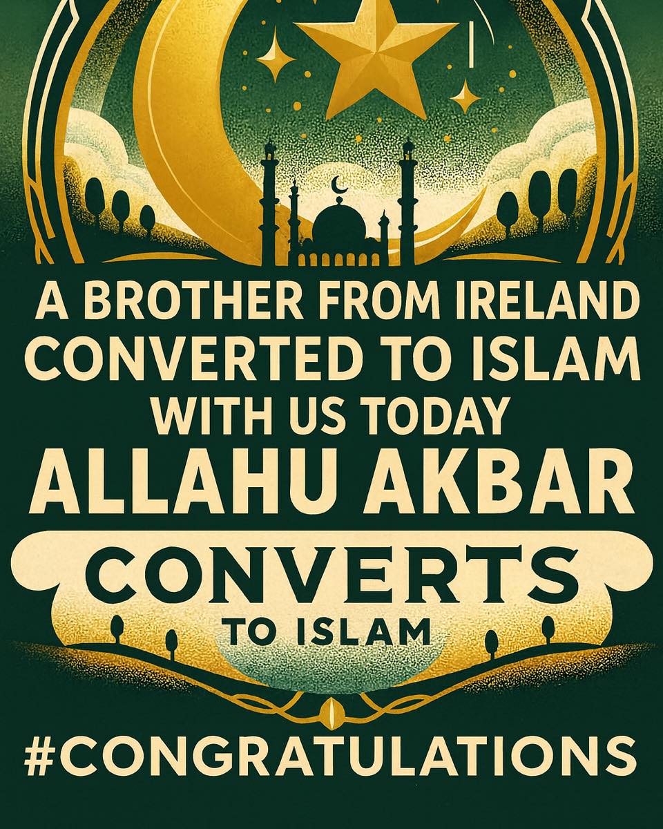 Converts - Congratulations to our new Muslim brother in Islam from ...