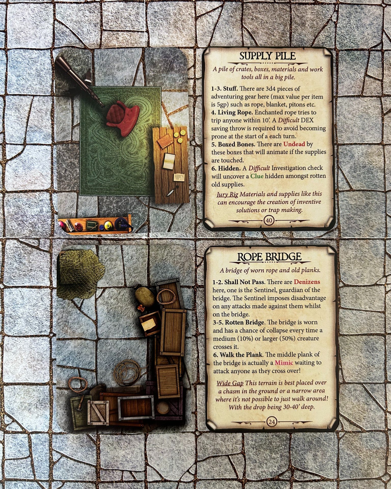 The Dungeon Reignited - Loke Battle Mats - La boutique Tabletop