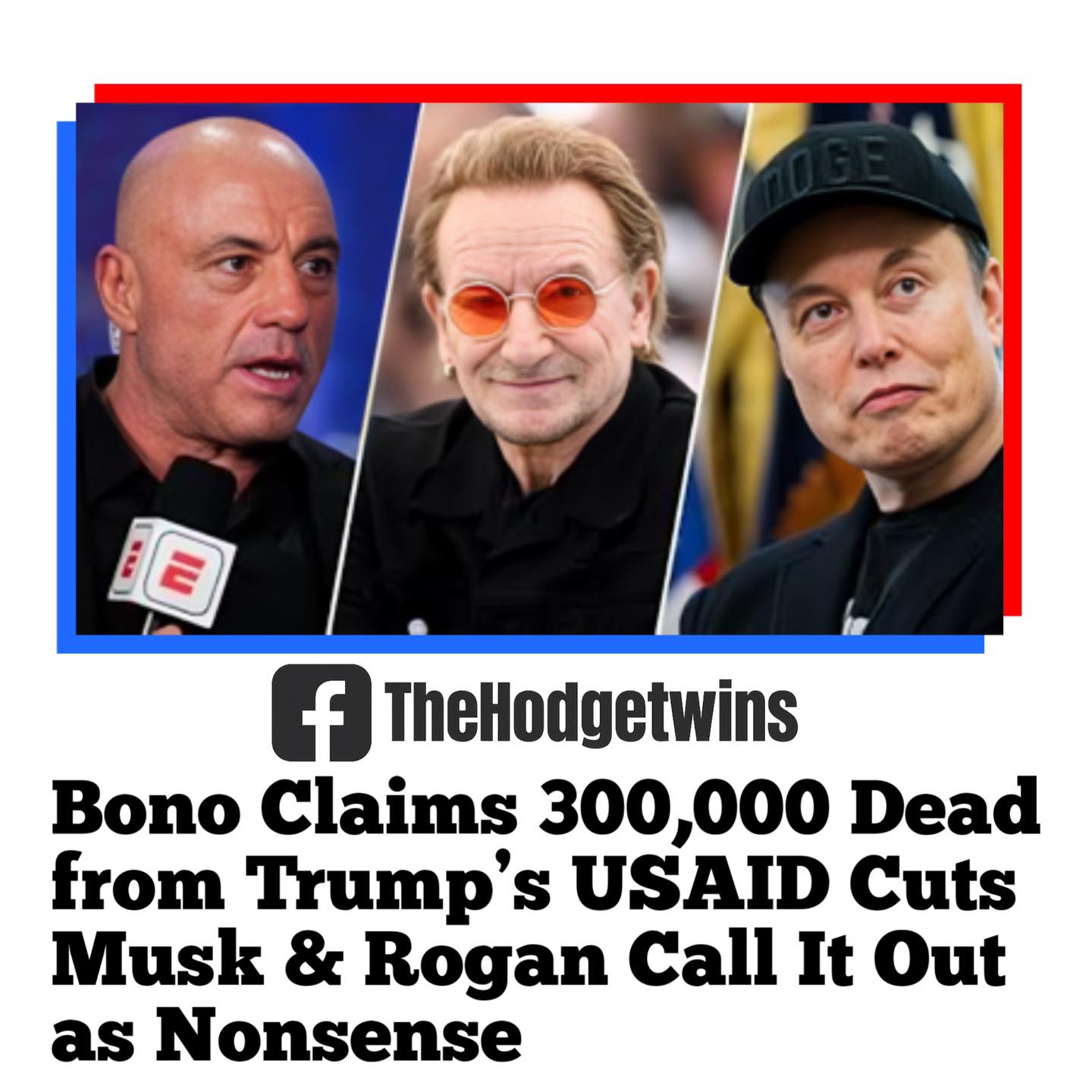 The Hodgetwins - U2 frontman Bono recently appeared on The Joe Rogan ...
