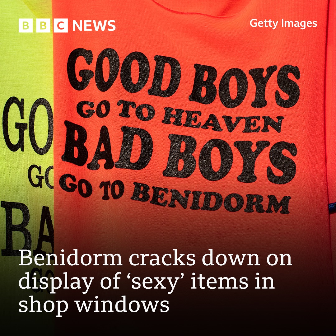 Maglietta Divertente 'Good Boys Go To Heaven, Bad Boys Go To Benidorm' &ndash; Ironia Da Indossare!