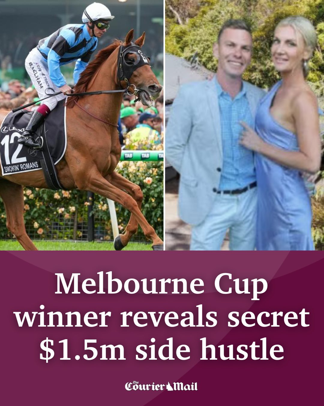 Courier - Jamie Melham claimed top prize in the race that stops the ...