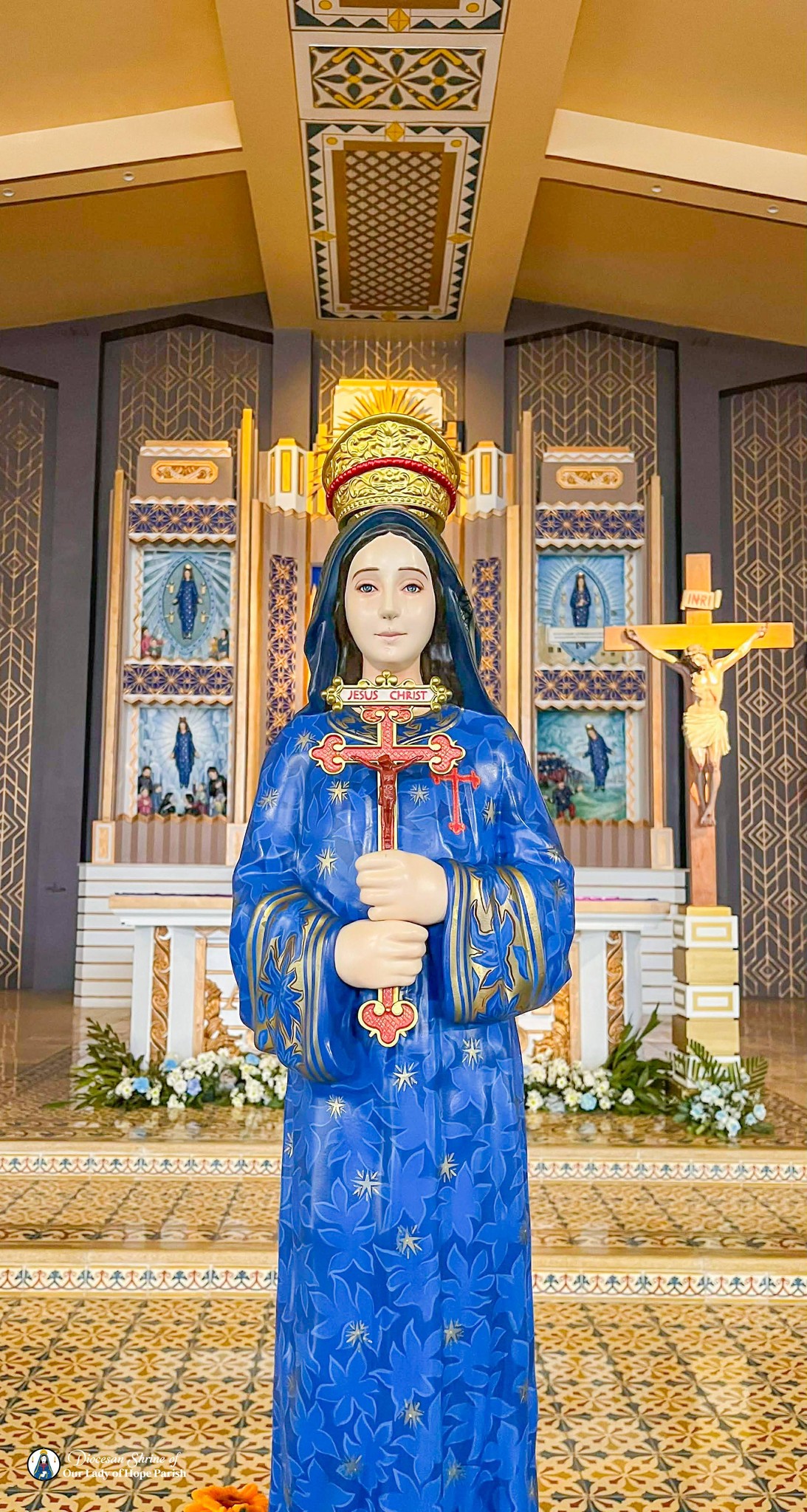 𝐒𝐇𝐄 𝐈𝐒 𝐇𝐎𝐌𝐄!... - Diocesan Shrine of Our Lady of Hope Parish | Facebook