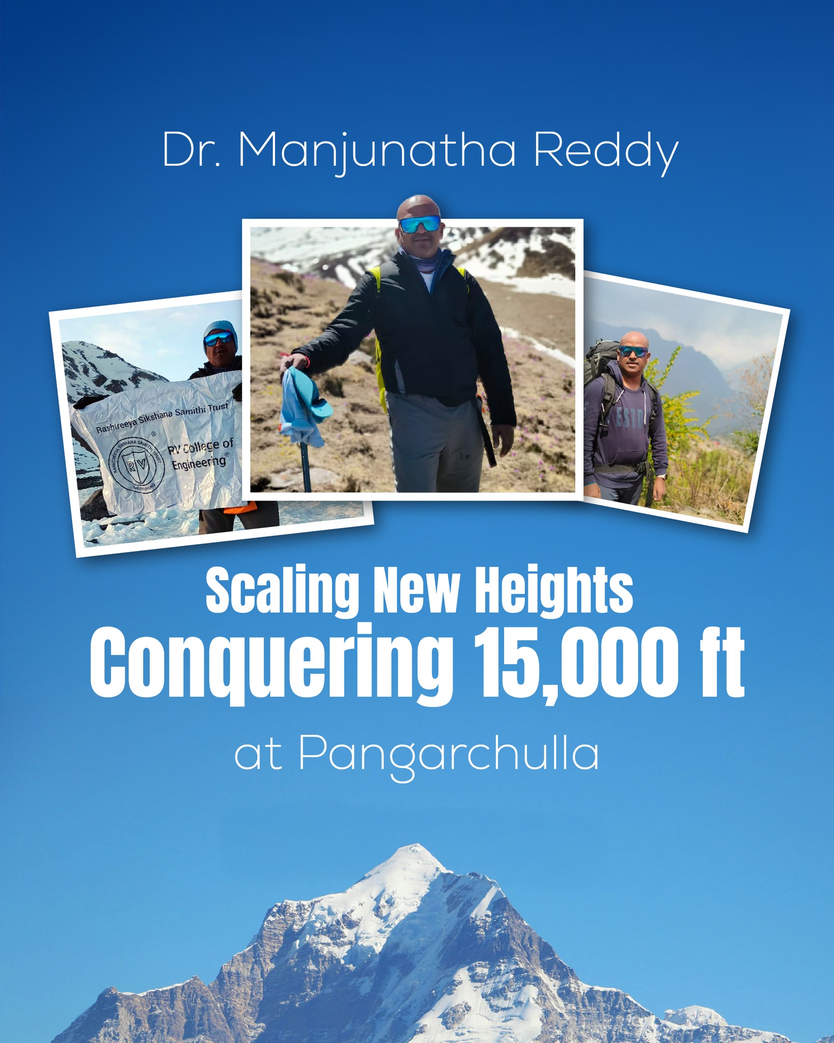 RV - We are proud to share that Dr. Manjunatha Reddy, from the ...