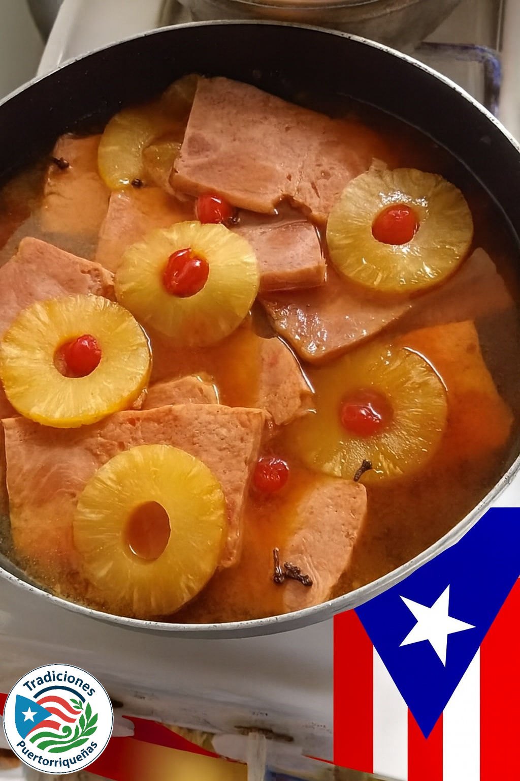 Tradiciones - El jamón con piña es una tradición puertorriqueña que ...