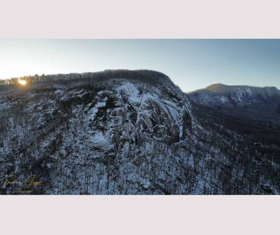 Winter in the mountains has a... - Rumbling Bald on Lake Lure | Facebook
