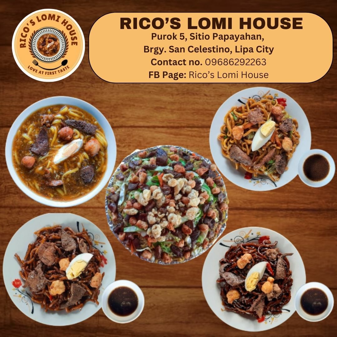 Rico's Lomi House | Lipa City