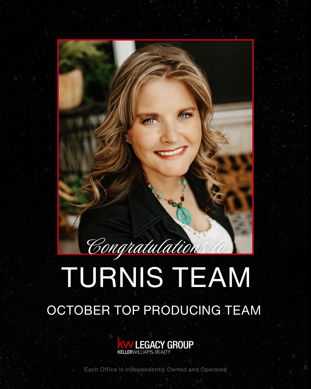 Keller - Congratulations to our Top Producing Team from October, The ...