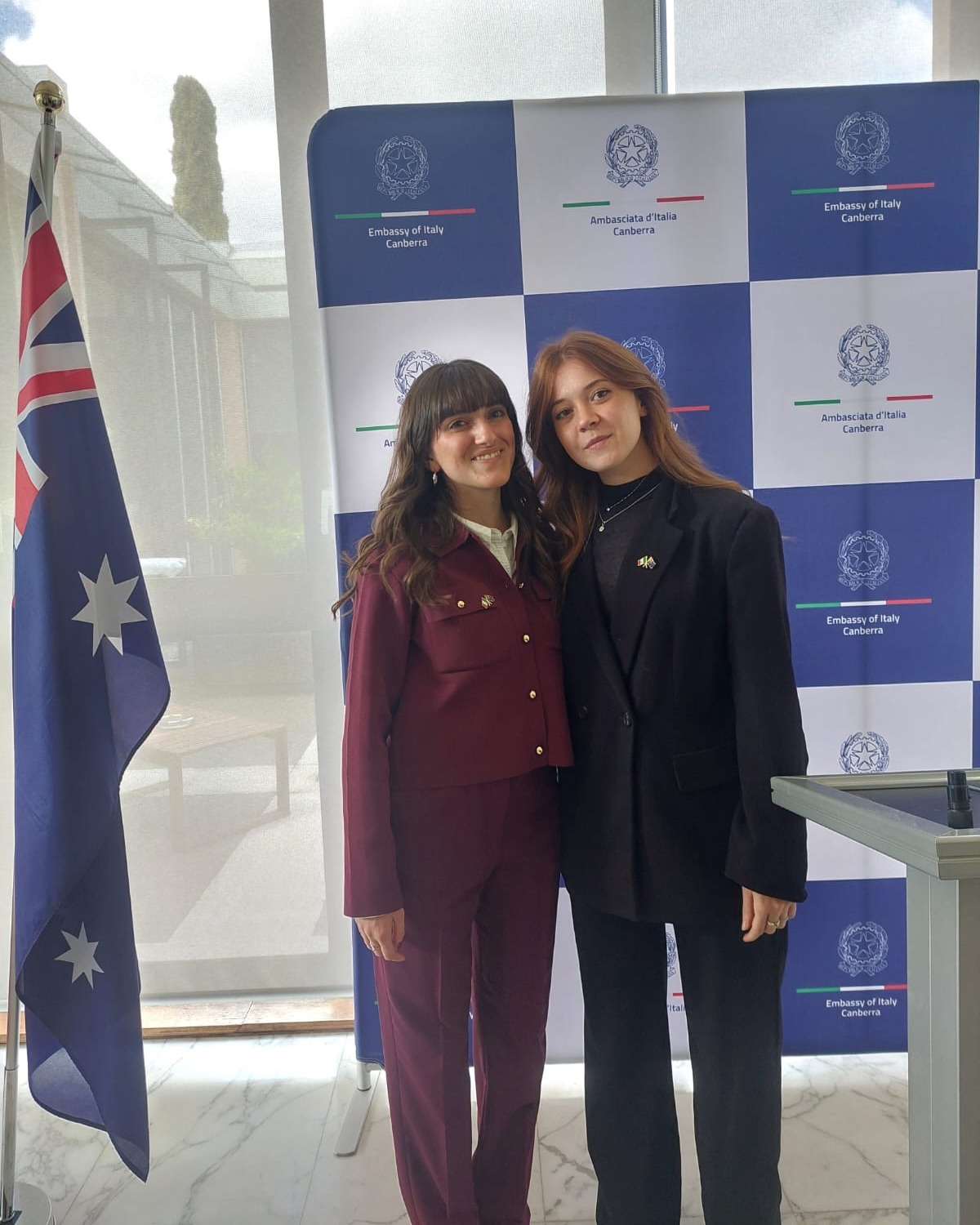 Embassy - 🇮🇹 Un sentito ringraziamento a Elena Casella e Caterina ...