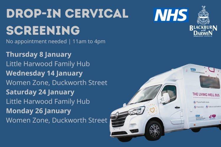 Blackburn - If you know a woman who is overdue a cervical screening ...