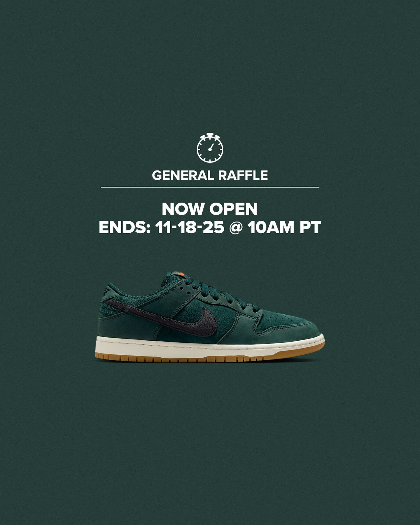 CCS - ORANGE LABEL DEEP FIR DUNK LOW 🟠 @nikesb General... | Facebook
