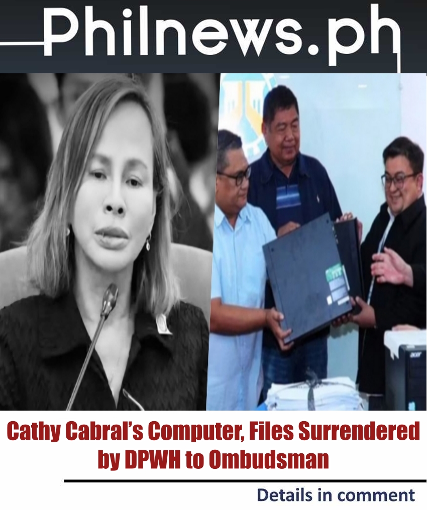 Philippine - Tinurn-over na ng DPWH sa Ombudsman ang kompyuter at mga ...