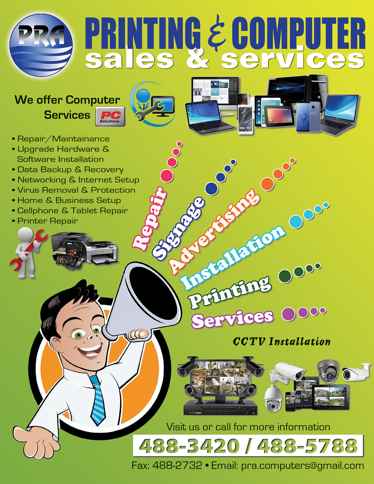 PRA Computer Sales & Services | Koror