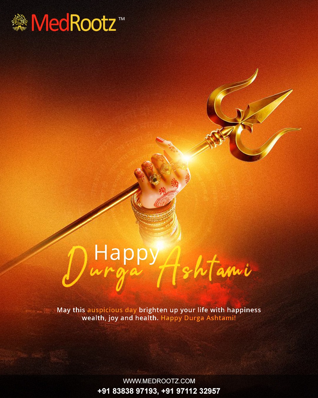 🌸 Happy Ashtami from MedRootz 🌸 On... - MedRootz Clinics | Facebook