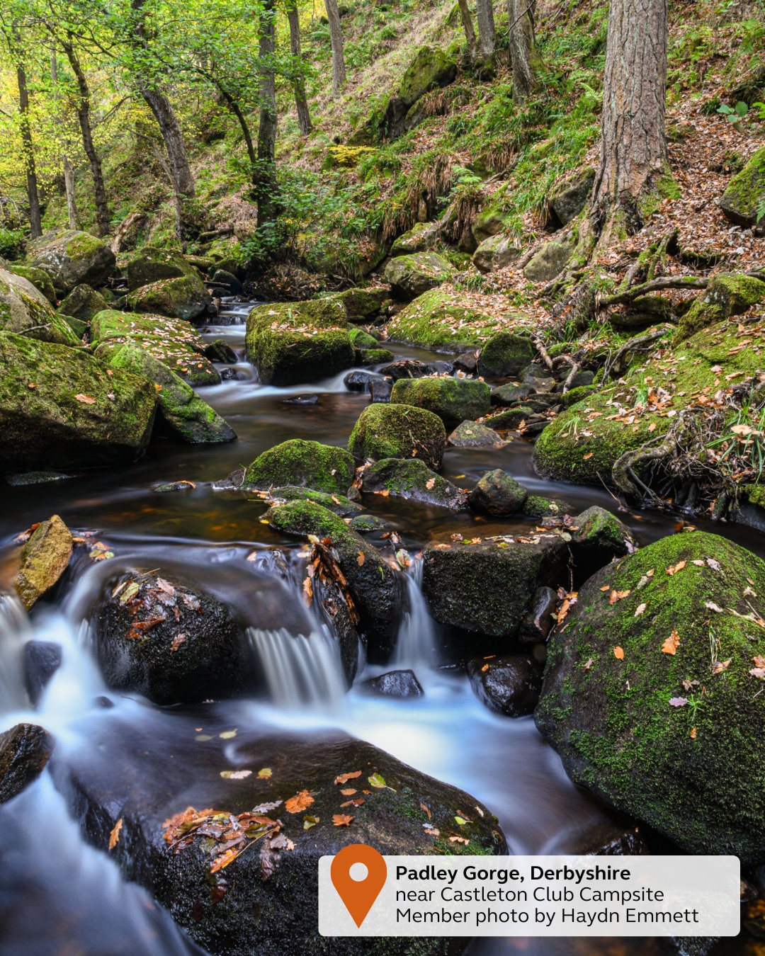 Caravan - Lose yourself in the peaceful beauty of Padley Gorge ...