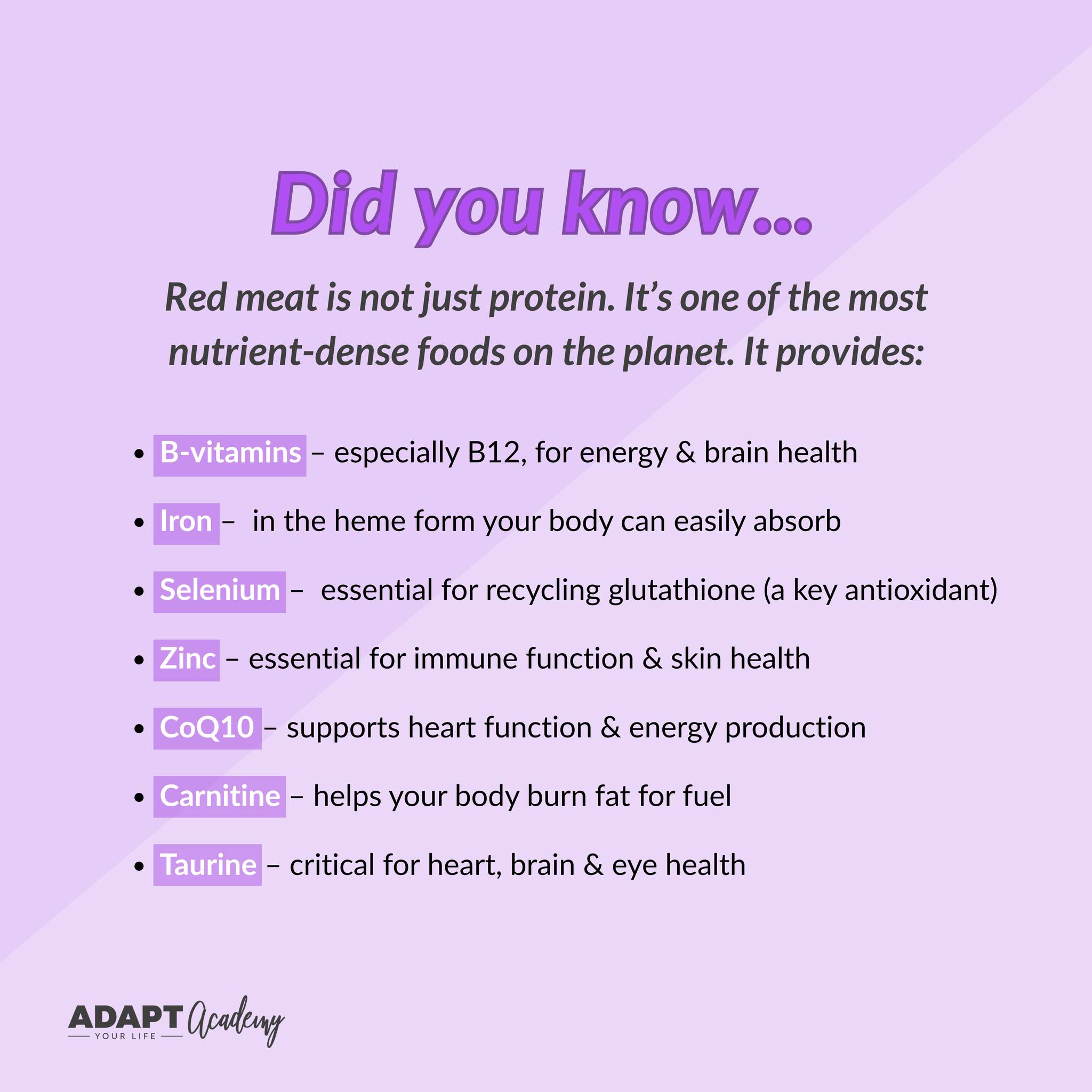 meat glutathione An #OSUWexMed dietitian breaks down what you need to know about eating red meat. 🥩 Hagebutte