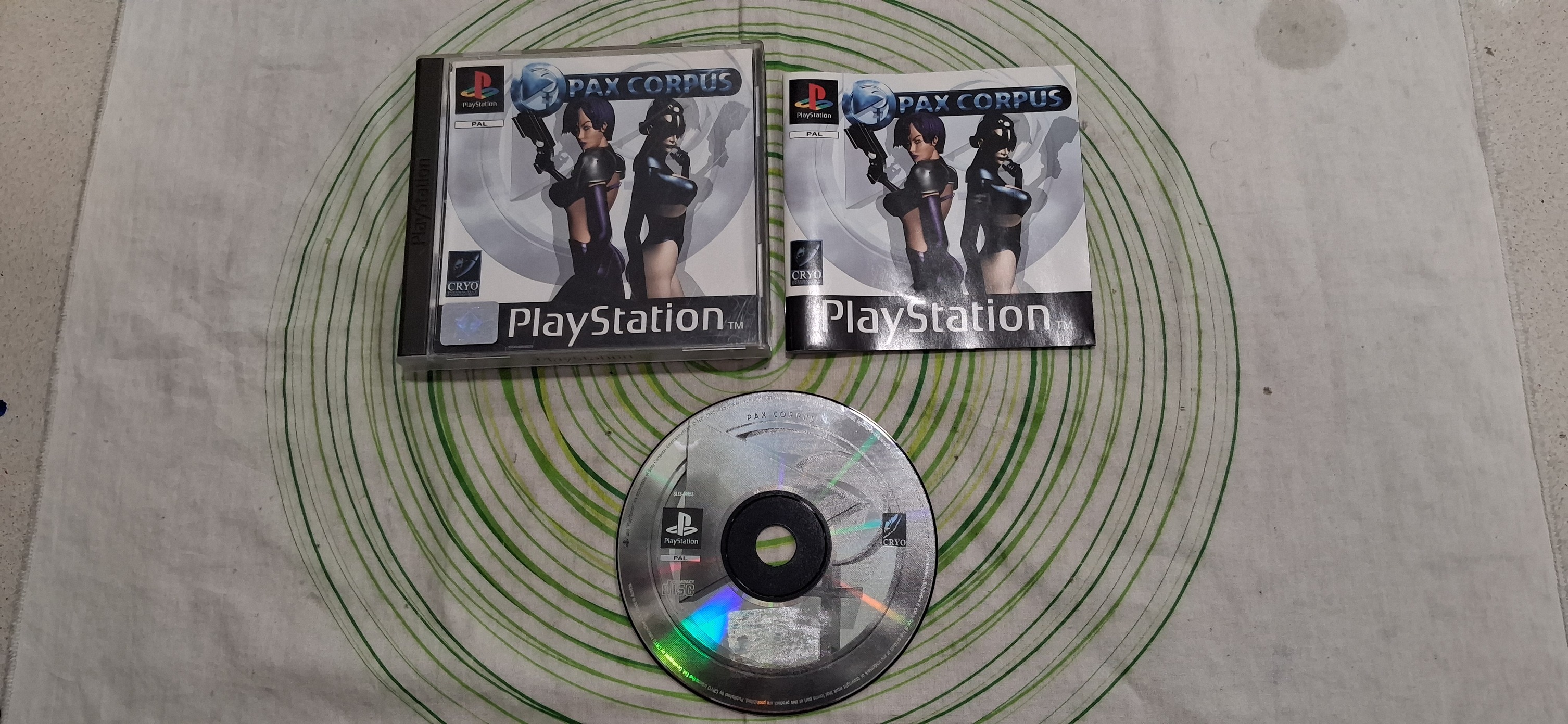 Jeu Vidéo PAX Corpus Pour PlayStation 1 (PS1) - Bon état, Complet Avec Boîtier