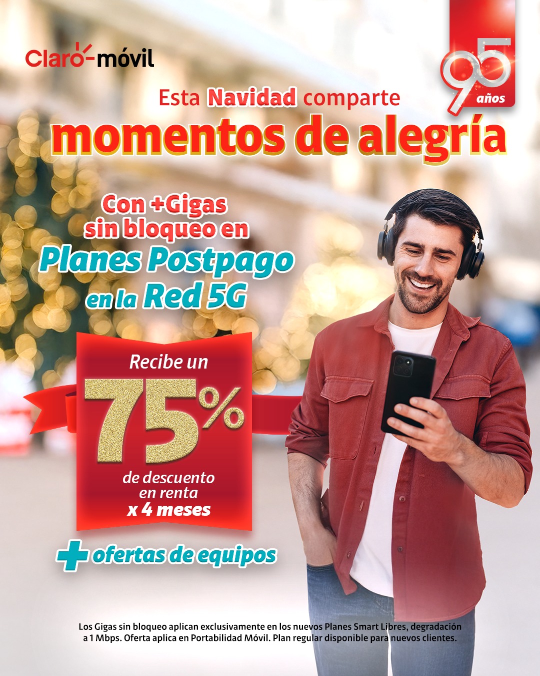 Claro RD - Esta Navidad conéctate con más gigas y más... | Facebook