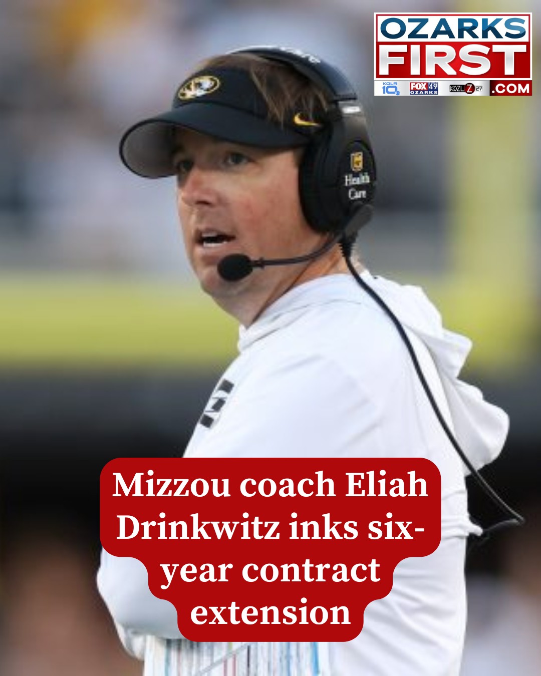 Ozarks First - University of Missouri coach Eliah... | Facebook