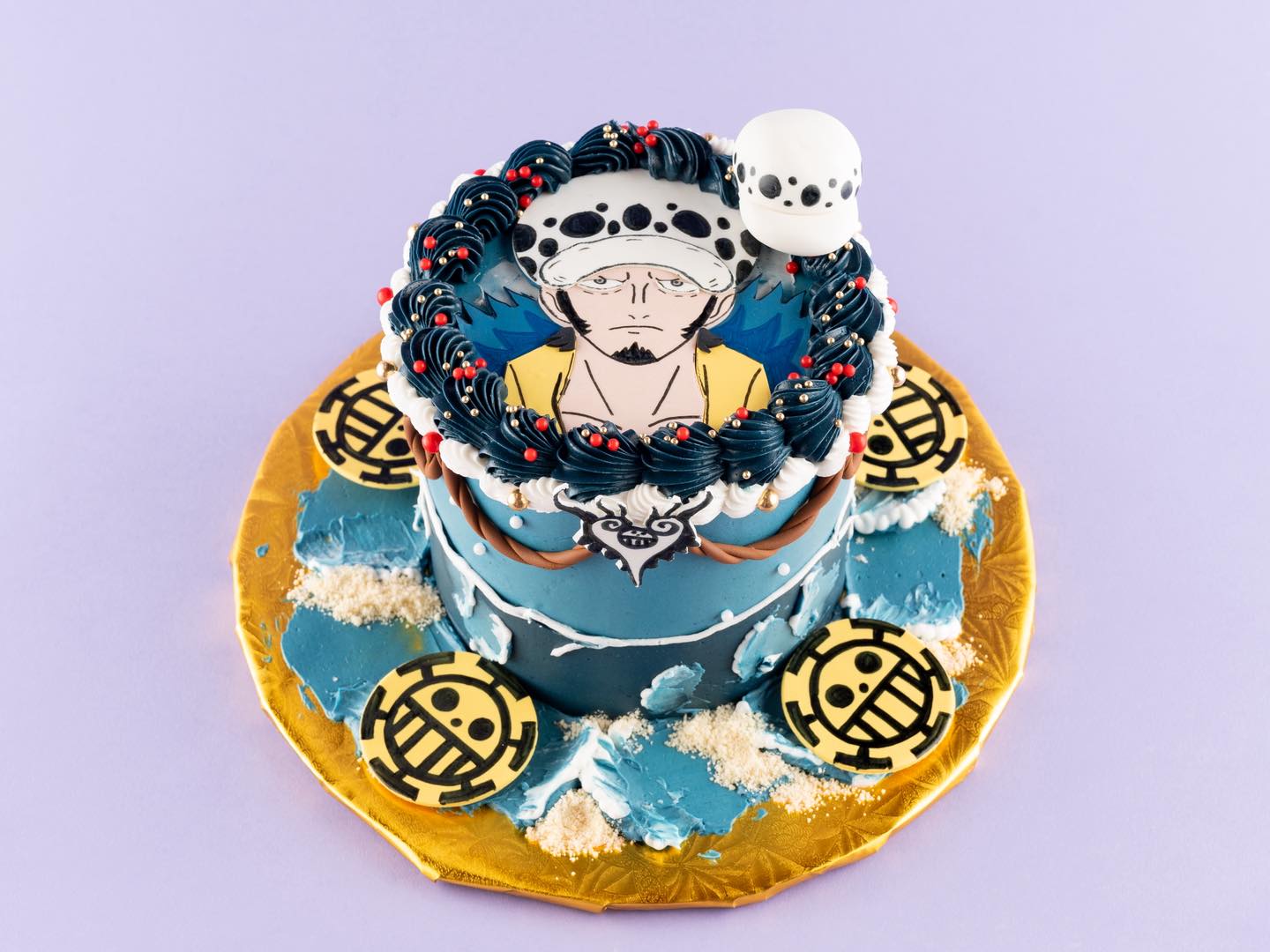 One Piece cakes have been popular lately. It