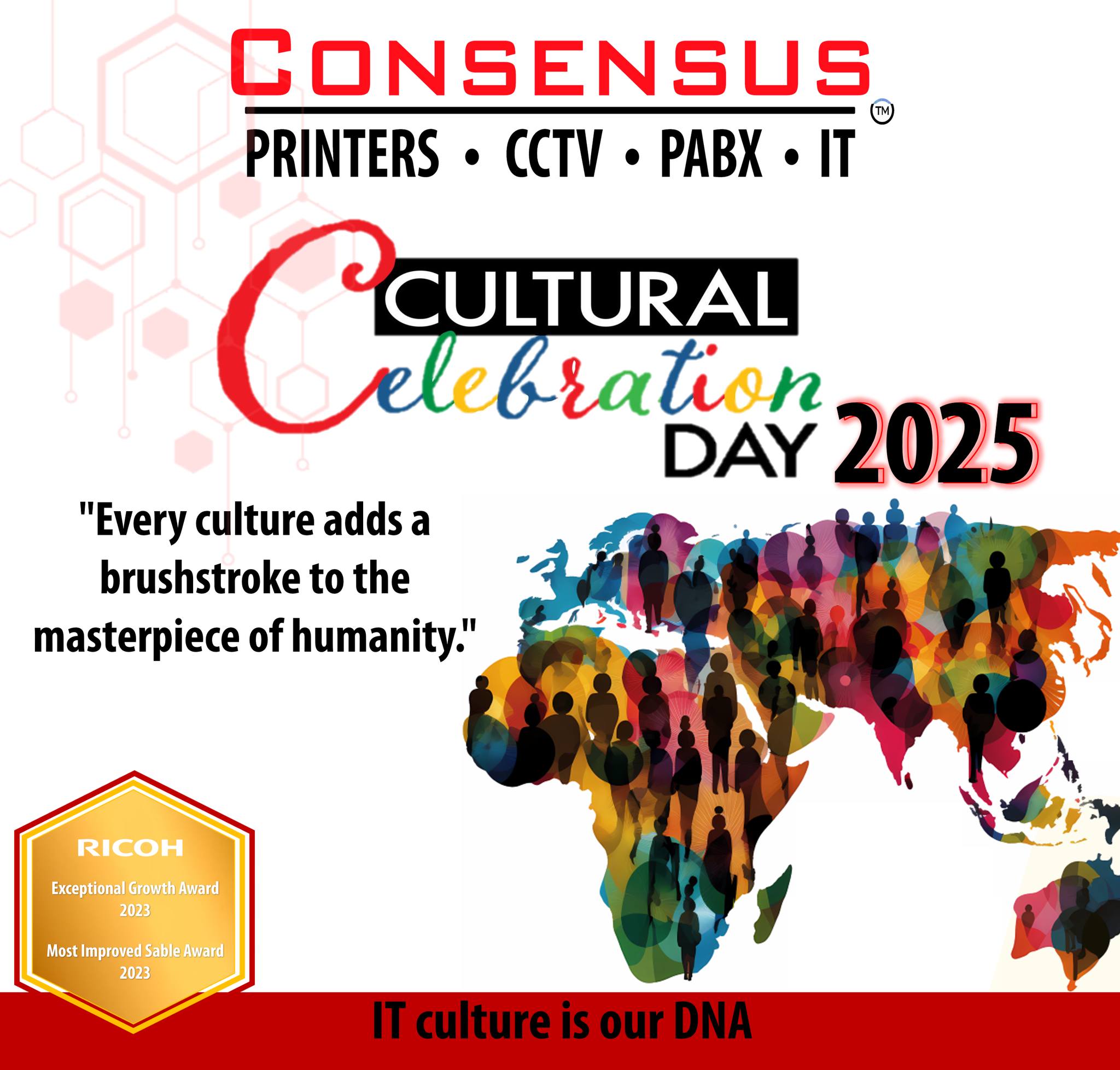 Consensus - 🌍 World Day for Cultural Diversity 2025 🌎... | Facebook