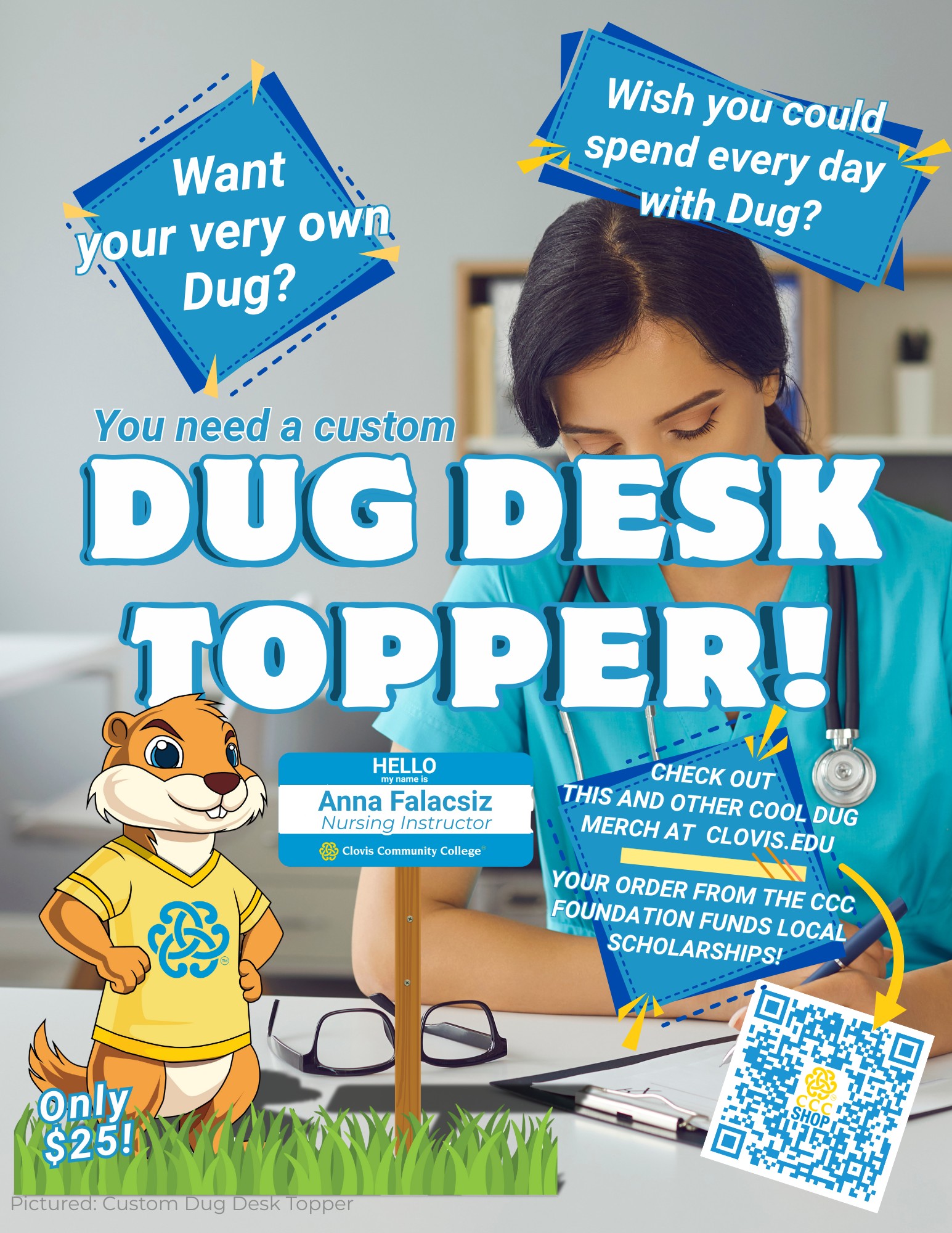 📣 Want your very own Dug to... - Clovis Community College | Facebook