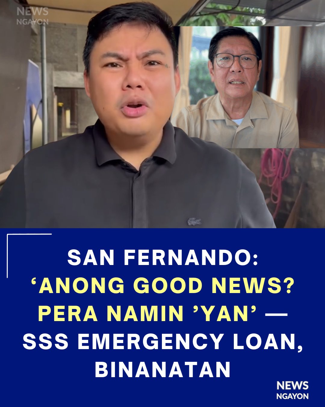 News - SAN FERNANDO: ‘ANONG GOOD NEWS? PERA NAMIN ’YAN’ — SSS EMERGENCY ...