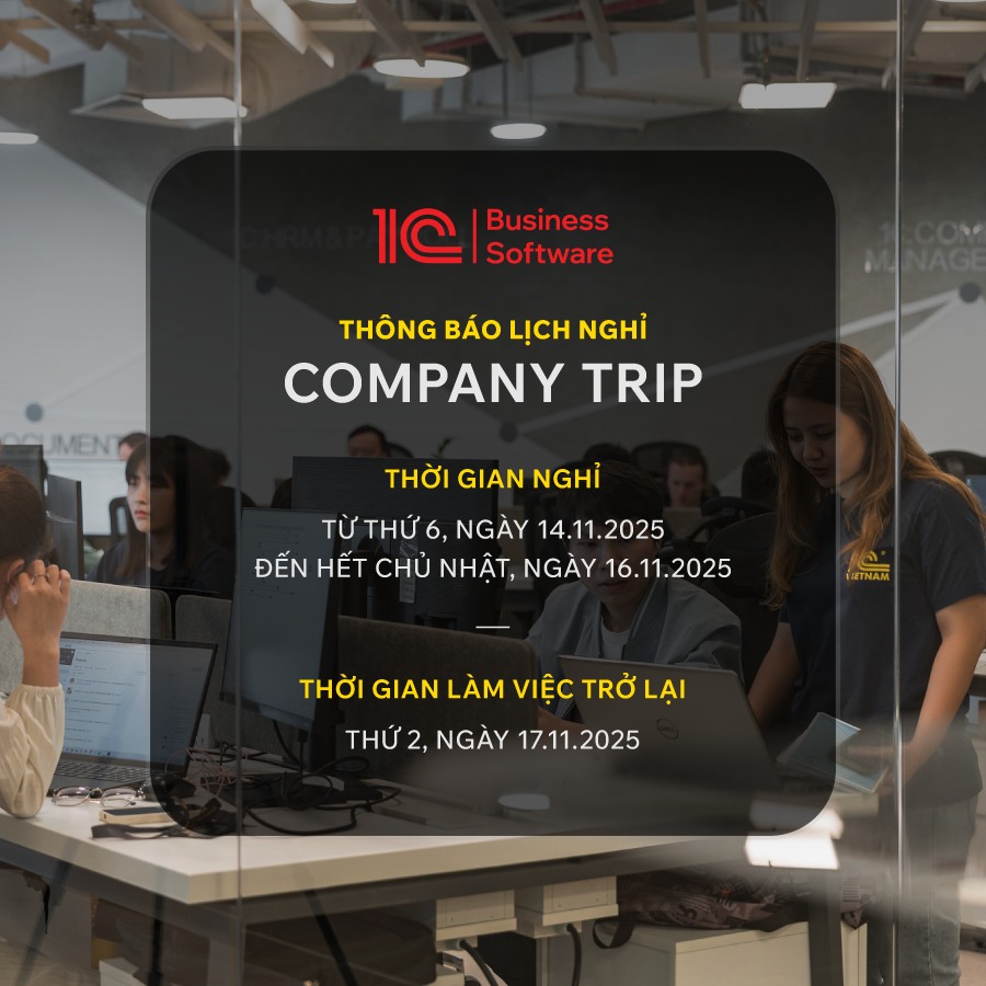1C Việt Nam - THÔNG BÁO LỊCH NGHỈ COMPANY TRIP 2025 Nhằm... | Facebook