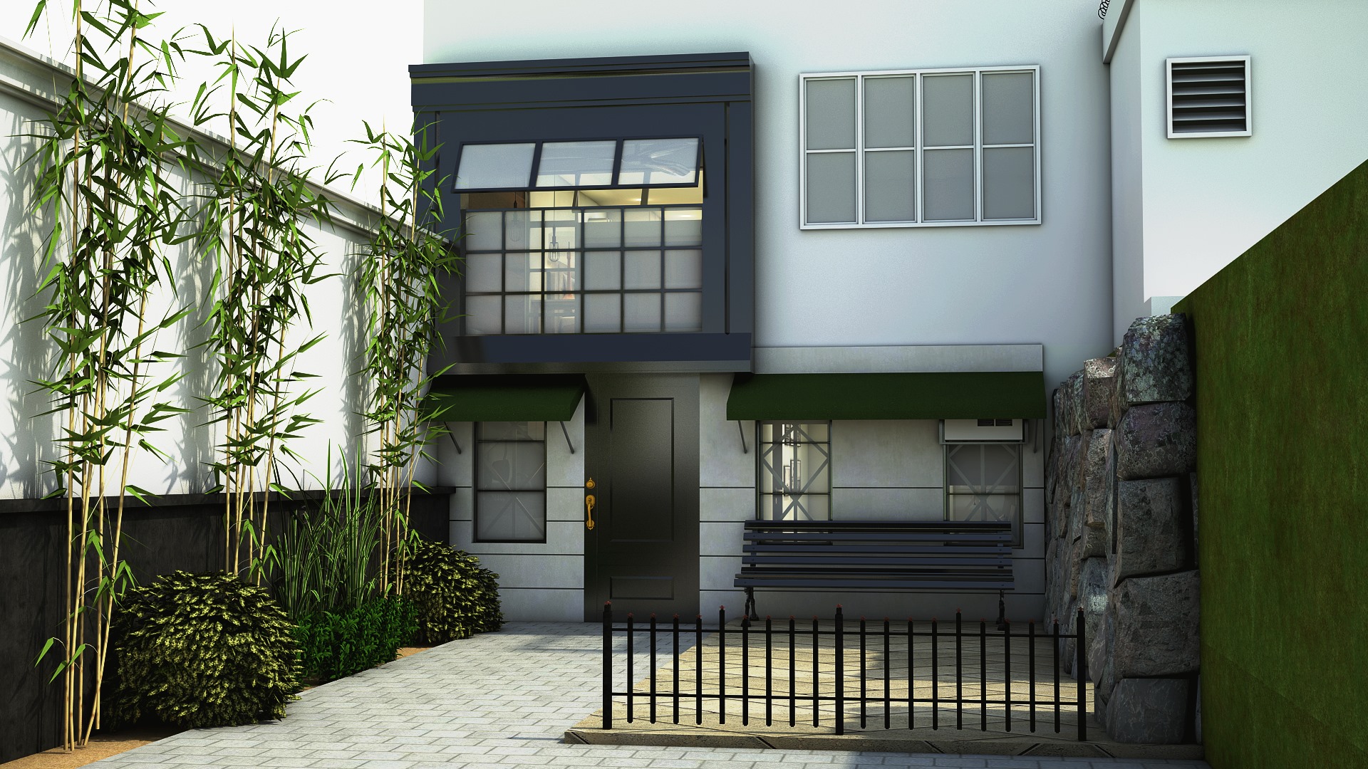 Canseco - The C Residence is a modern, 2-level structure designed with ...