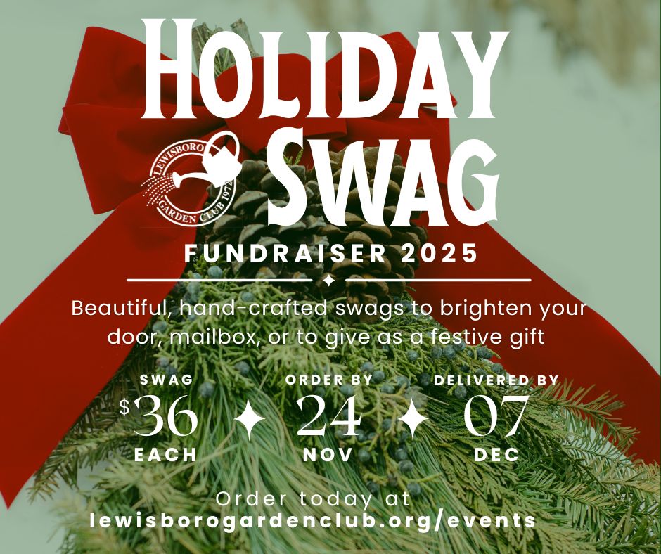 Our Holiday Swag Fundraiser is... - Lewisboro Garden Club | Facebook