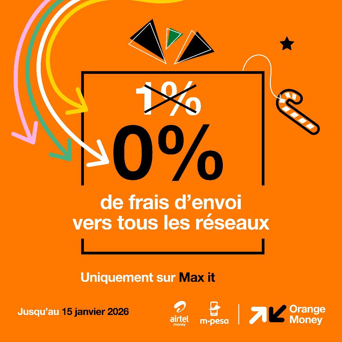 Orange - SPÉCIALE PROMO ORANGE MONEY 🤩📲🧡 Jusqu'au 15 janvier, faites ...