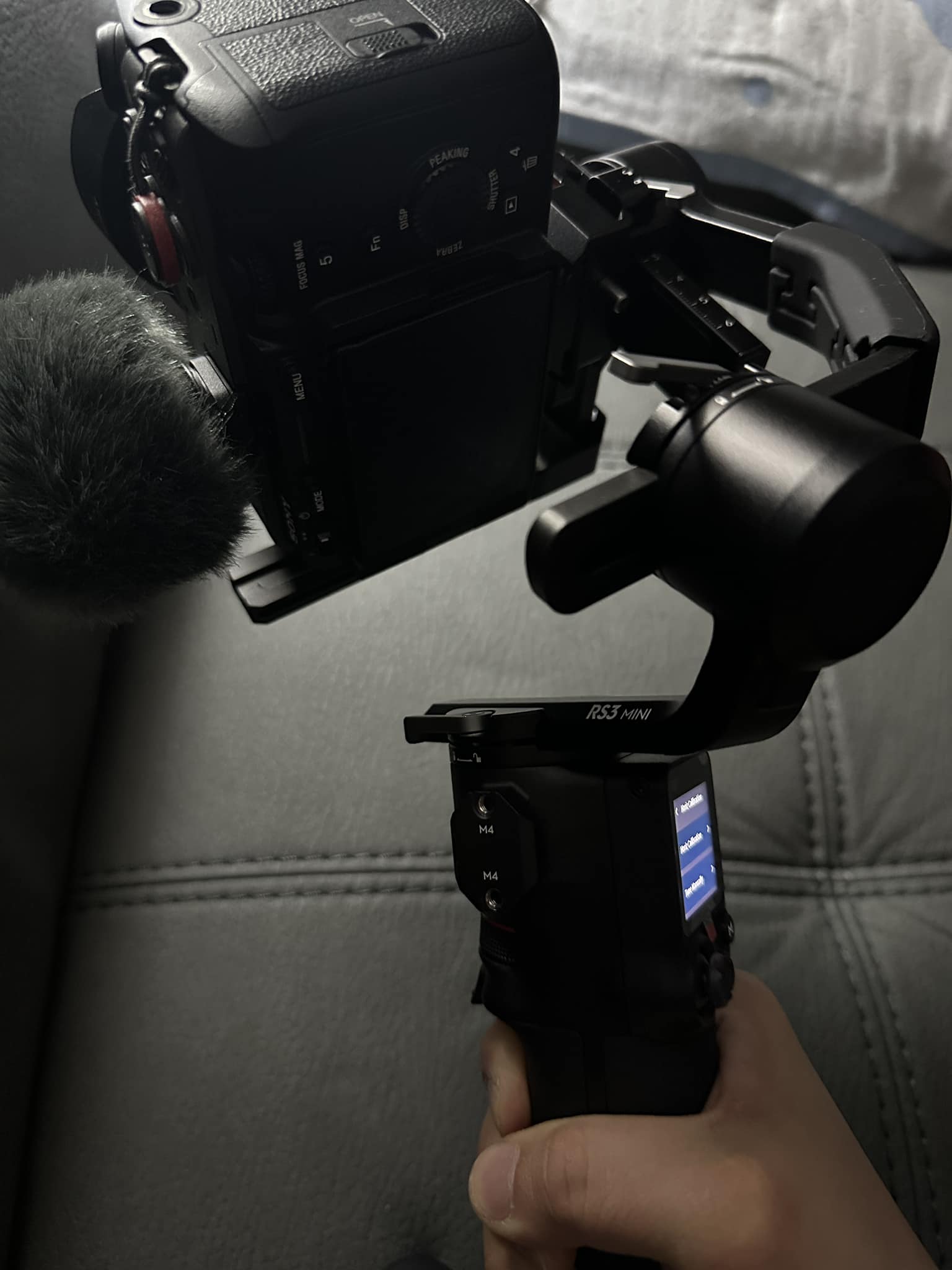 Sony FX30 works with DJI RS3 mini gimbal