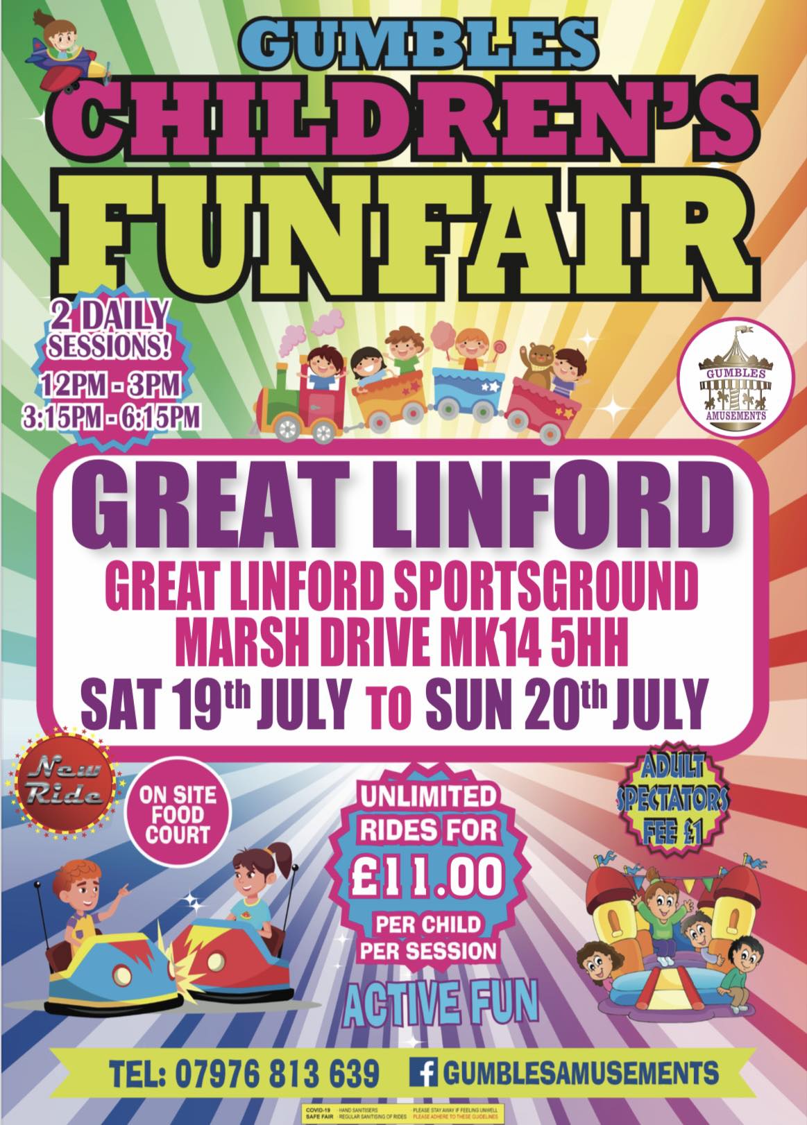 Children's fun fair,rides and bouncy castles | Bedford