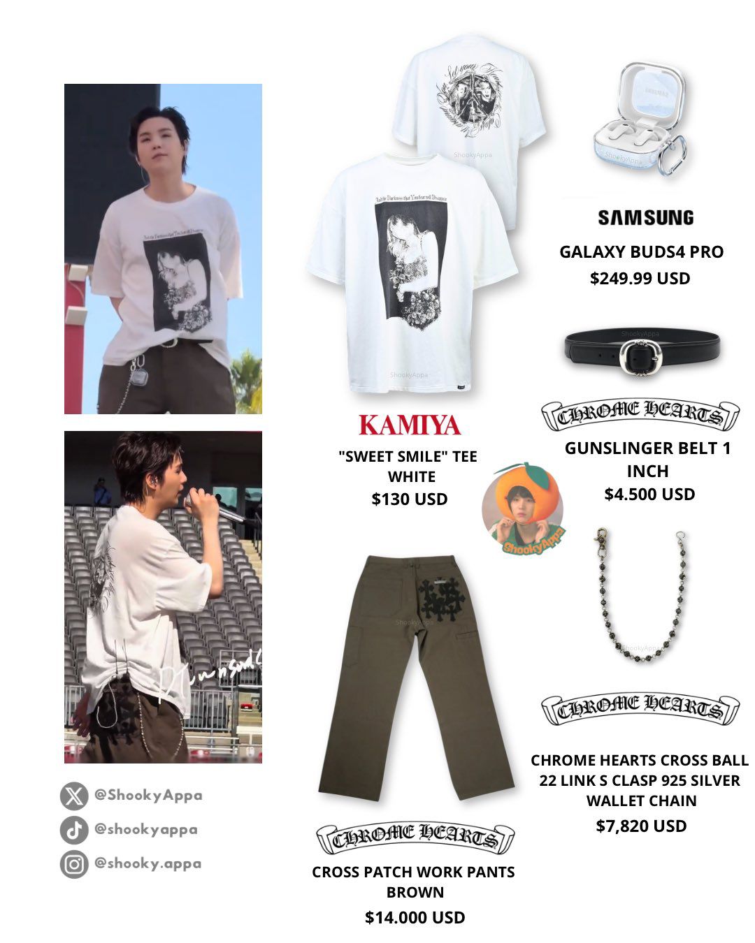 260429] Yoongi's outfit at the BTS World Tour 'ARIRANG' Tampa