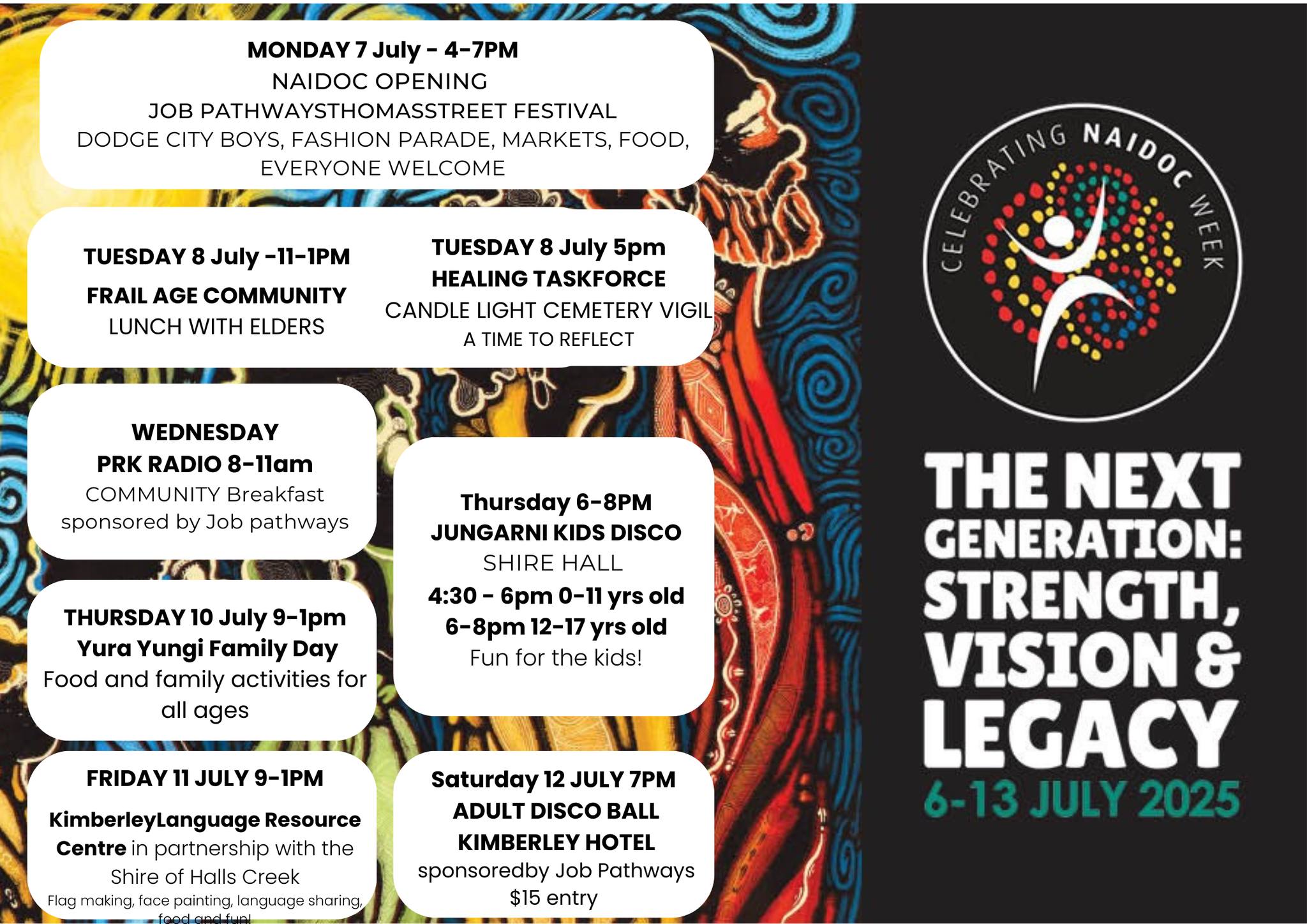 Shire - 🌟 NAIDOC WEEK 2025 HAS BEGUN! 🌟 This year’s theme — “The Next ...