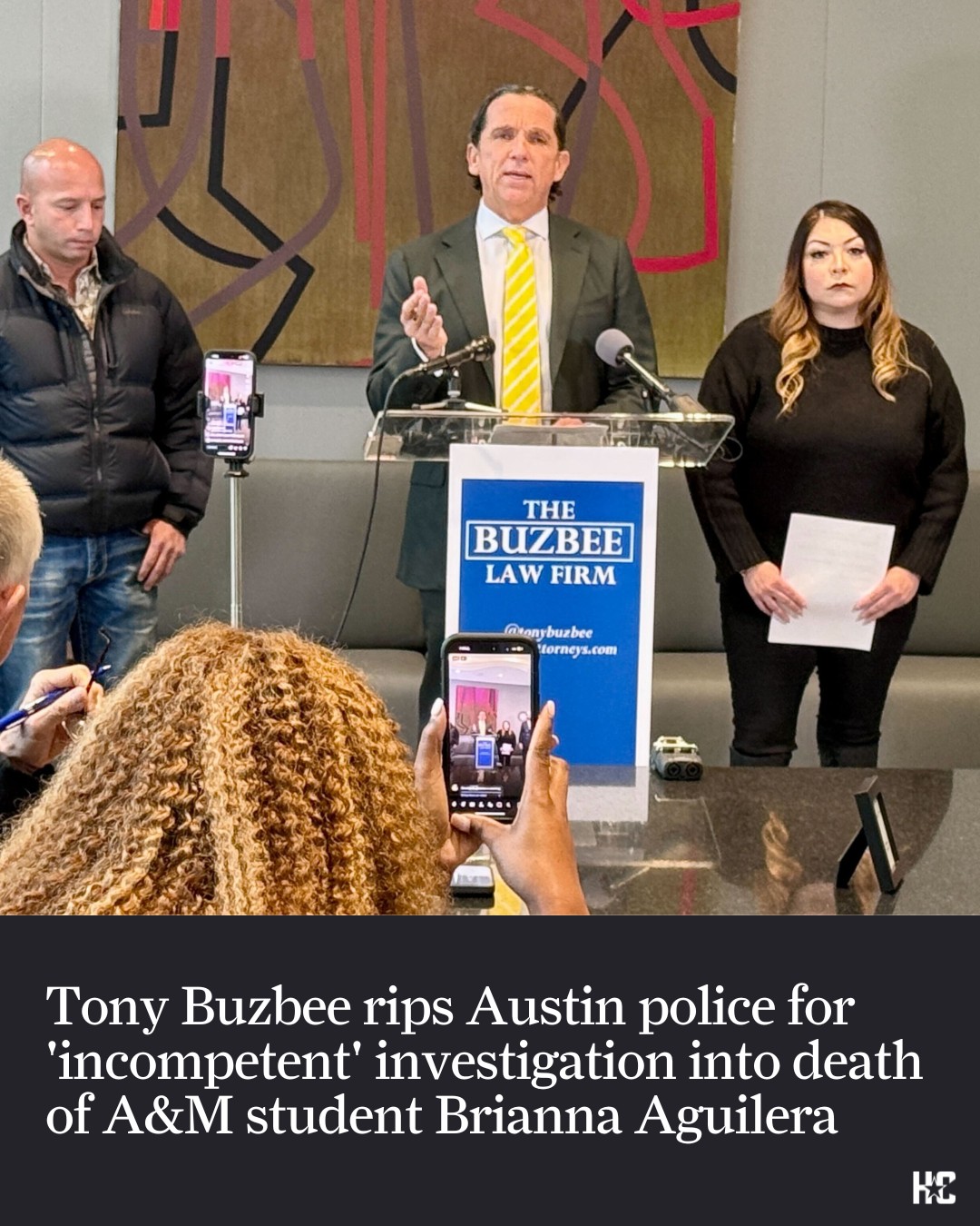 Houston - Houston attorney Tony Buzbee slammed the Austin Police ...