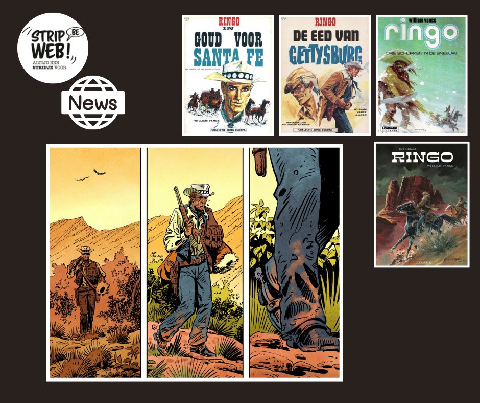 Stripinfo.be - 🌵🤠 RINGO KEERT TERUG! 🤠🌵 Geweldig nieuws voor western ...