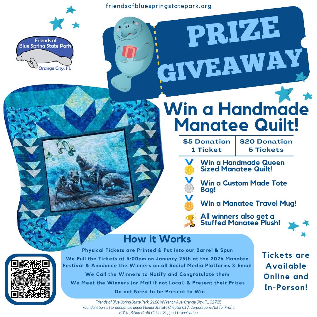 Friends - The 2026 QUILT Giveaway has arrived!! Friends of Blue Spring ...