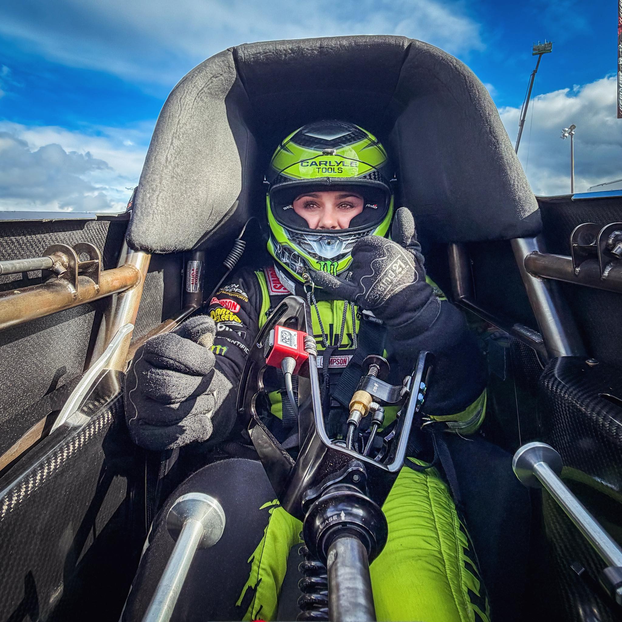 In a historic Top Fuel vs. Funny Car final round between Ron Capps