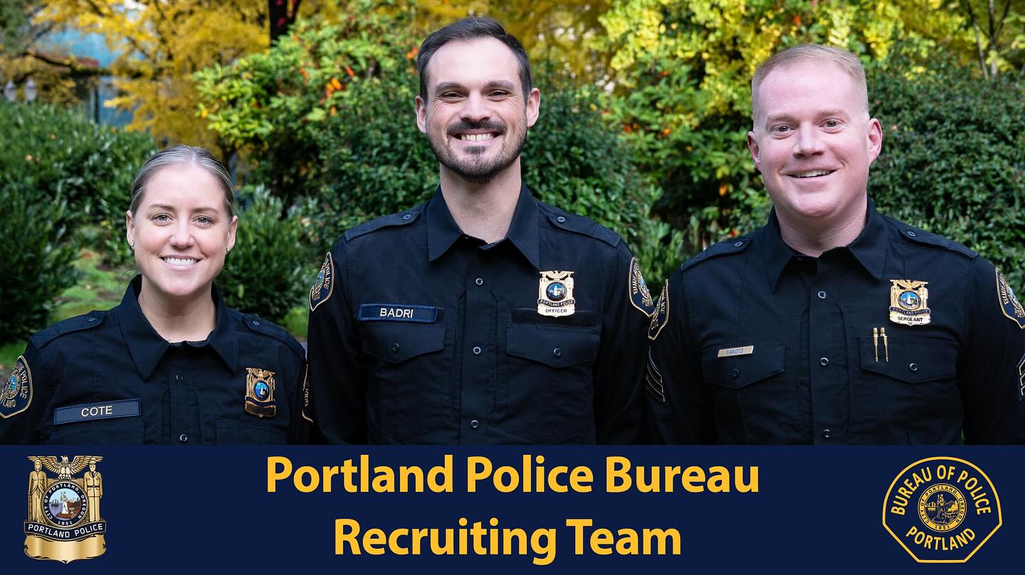 Portland - A refreshed look to PPB’s Recruitment Unit! 2025 will ...