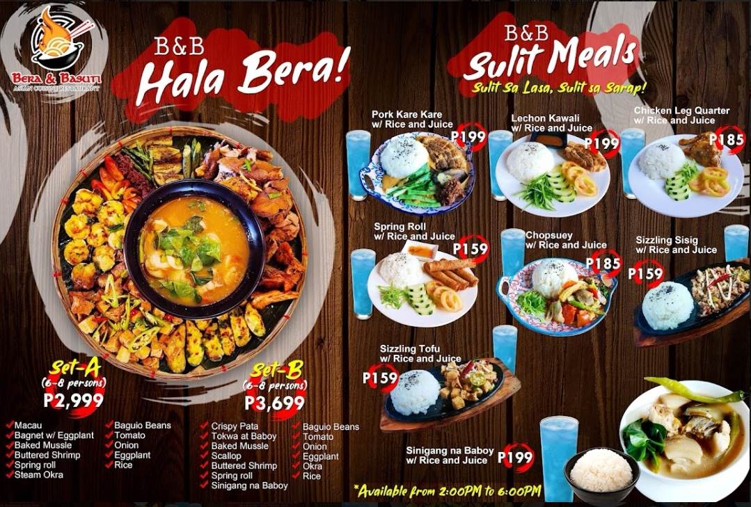 Bera & Basuti Asian Cuisine Restaurant Montalban | Rodriguez