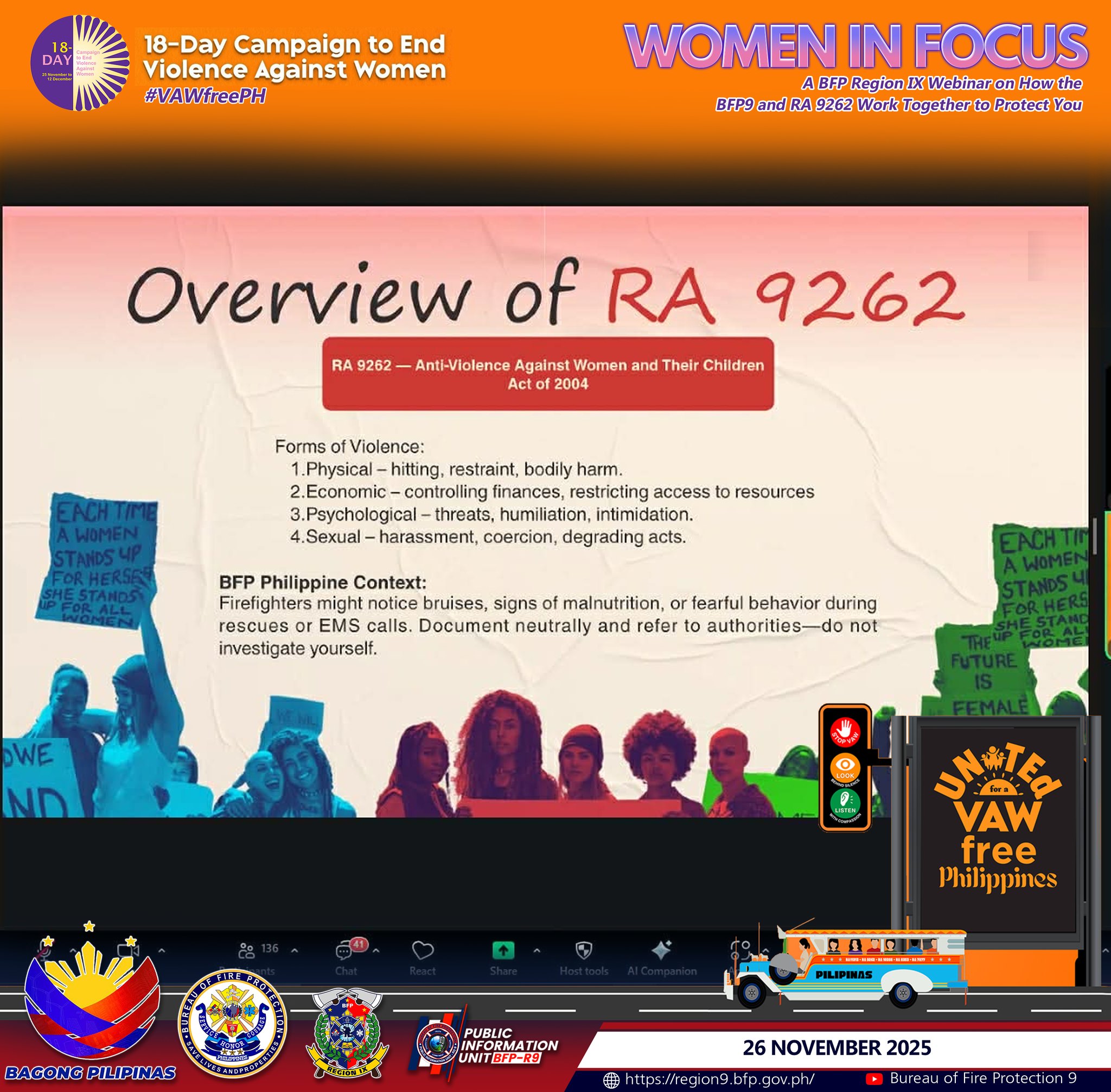 Stop Violence... - BFP R9 Zamboanga del Sur Provincial Office | Facebook