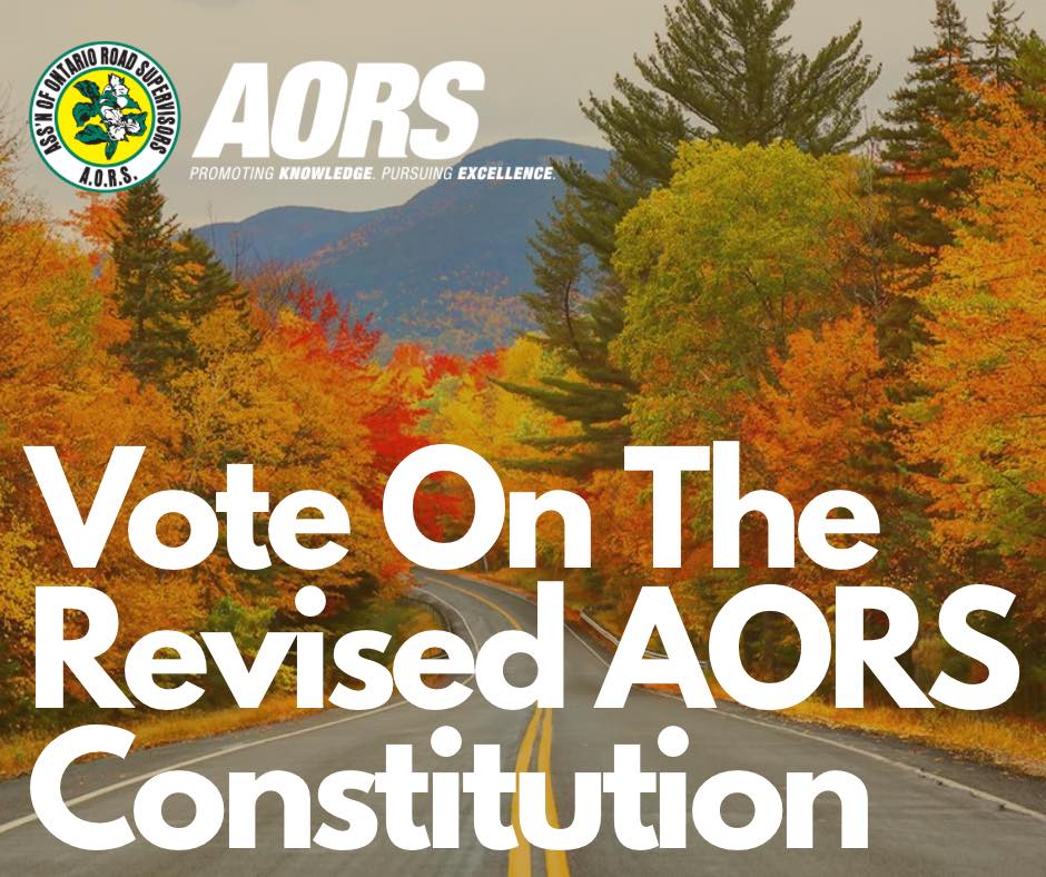 AORS - 📢 Attention AORS Municipal Members in Good Standing The revised ...
