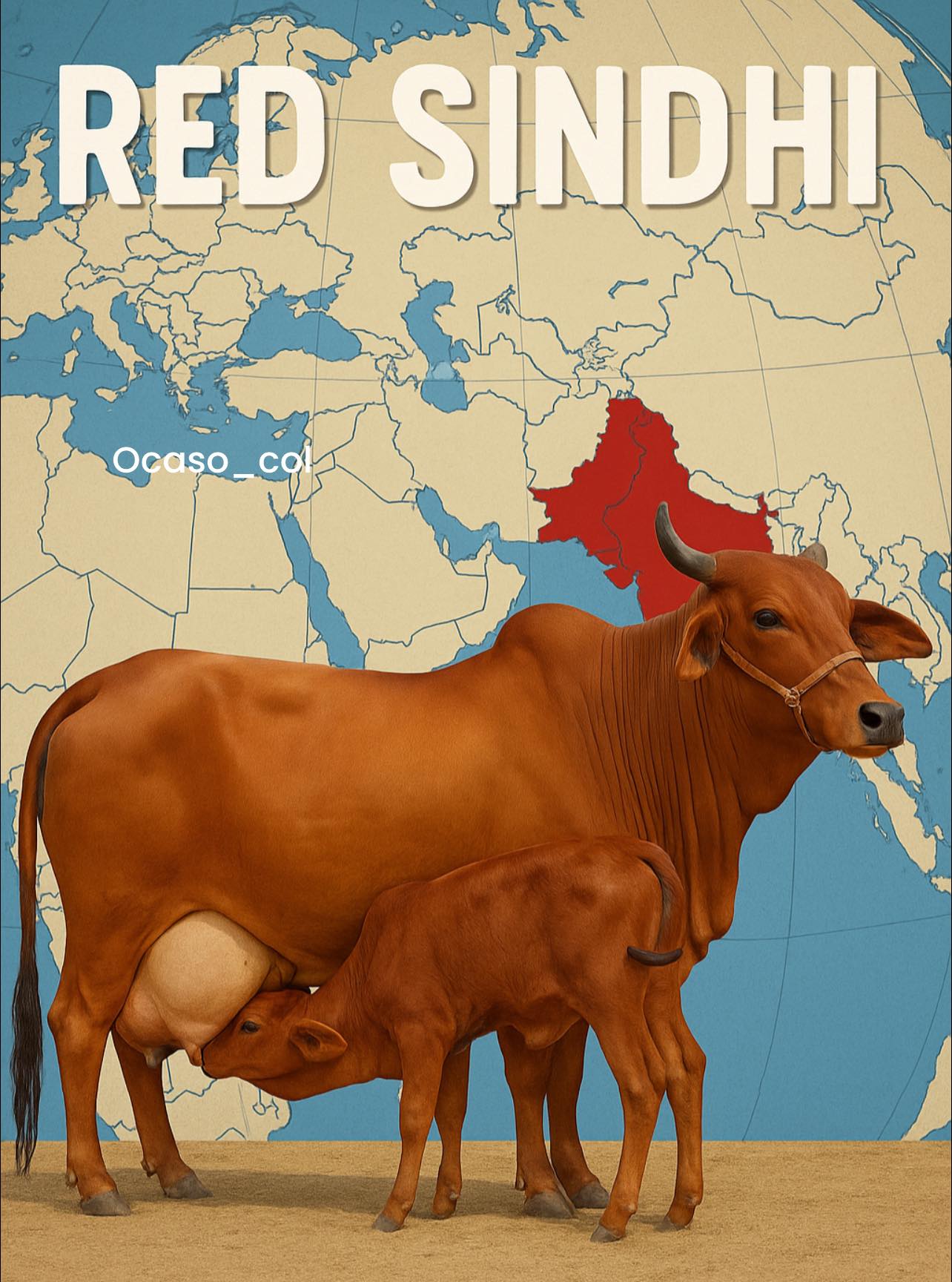 OCASO - El Red Sindhi es una raza originaria de Pakistán.... | Facebook